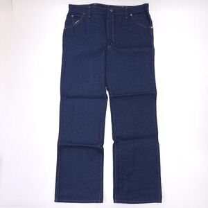 NEW Vintage Sears Genuine Roebucks Men's Jeans 40x32‎ NOS Straight Leg Dark Wash